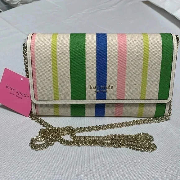 KATE SPADE ♠️ Purse, wallet w/chain. NWT. - Picture 1 of 5